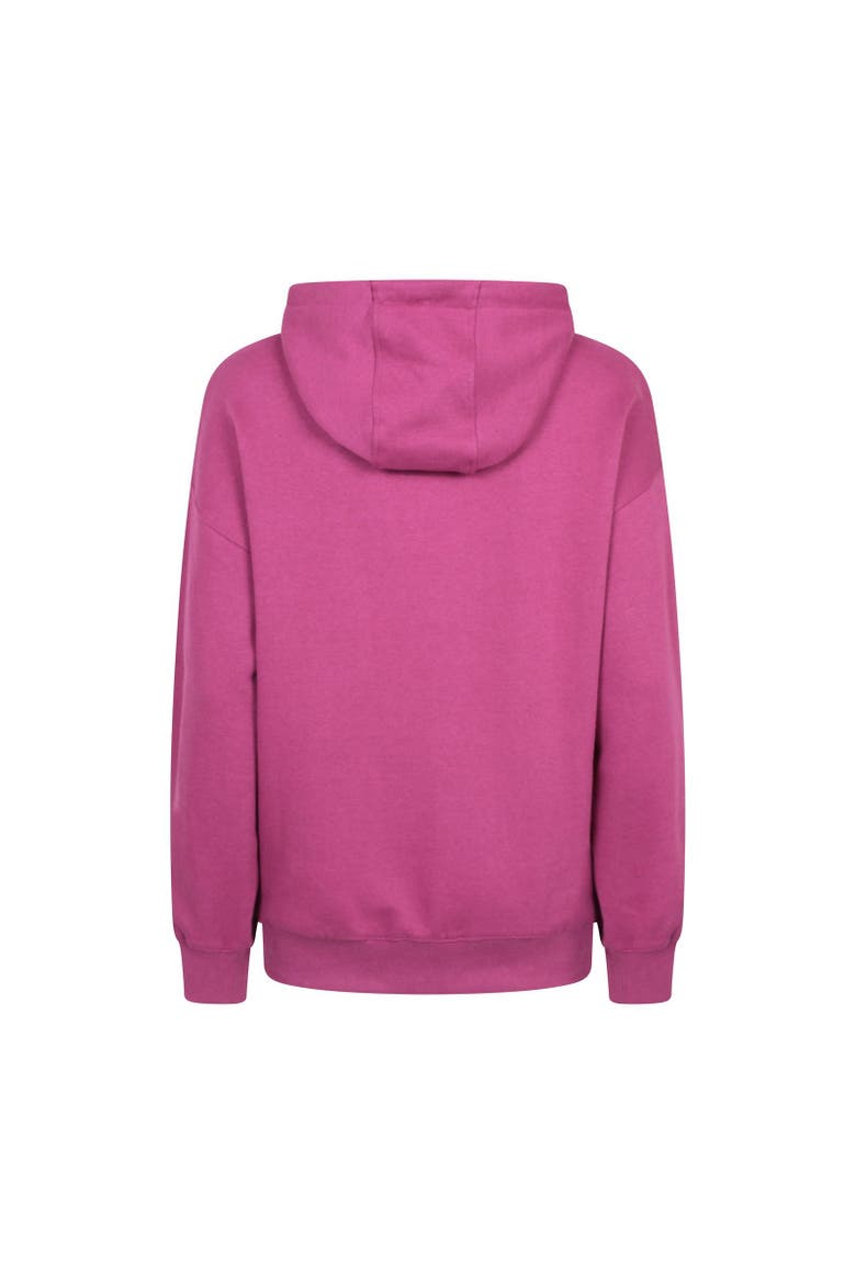 Mountain Scene Hoodie, Alternate, color, Berry