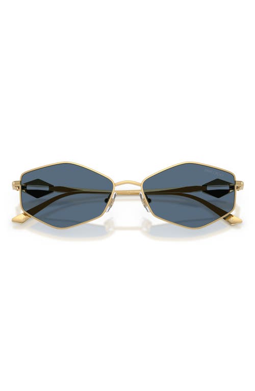 Jimmy Choo Zoey 55mm Geometric Sunglasses In Black