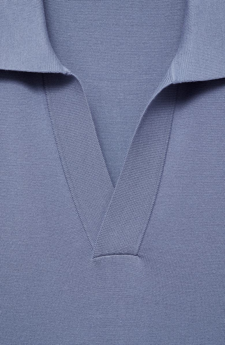 MANGO Relaxed Fit Short Sleeve Polo, Alternate, color,