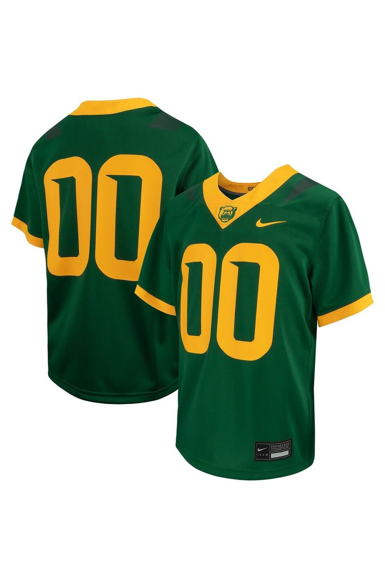 Youth Nike #0 Green Baylor Bears Untouchable Replica Game Jersey, Main, color, Green