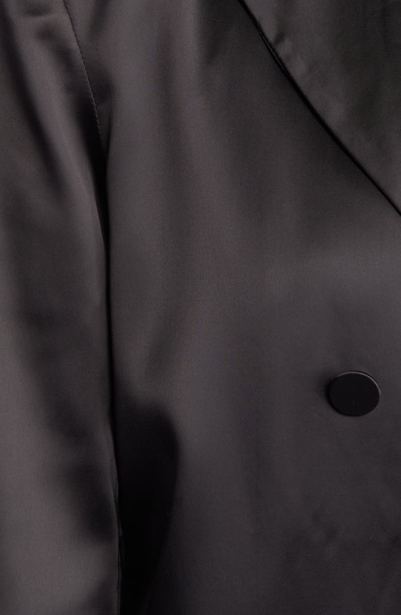 Amy Lynn Double Breasted Satin Blazer, Alternate, color,