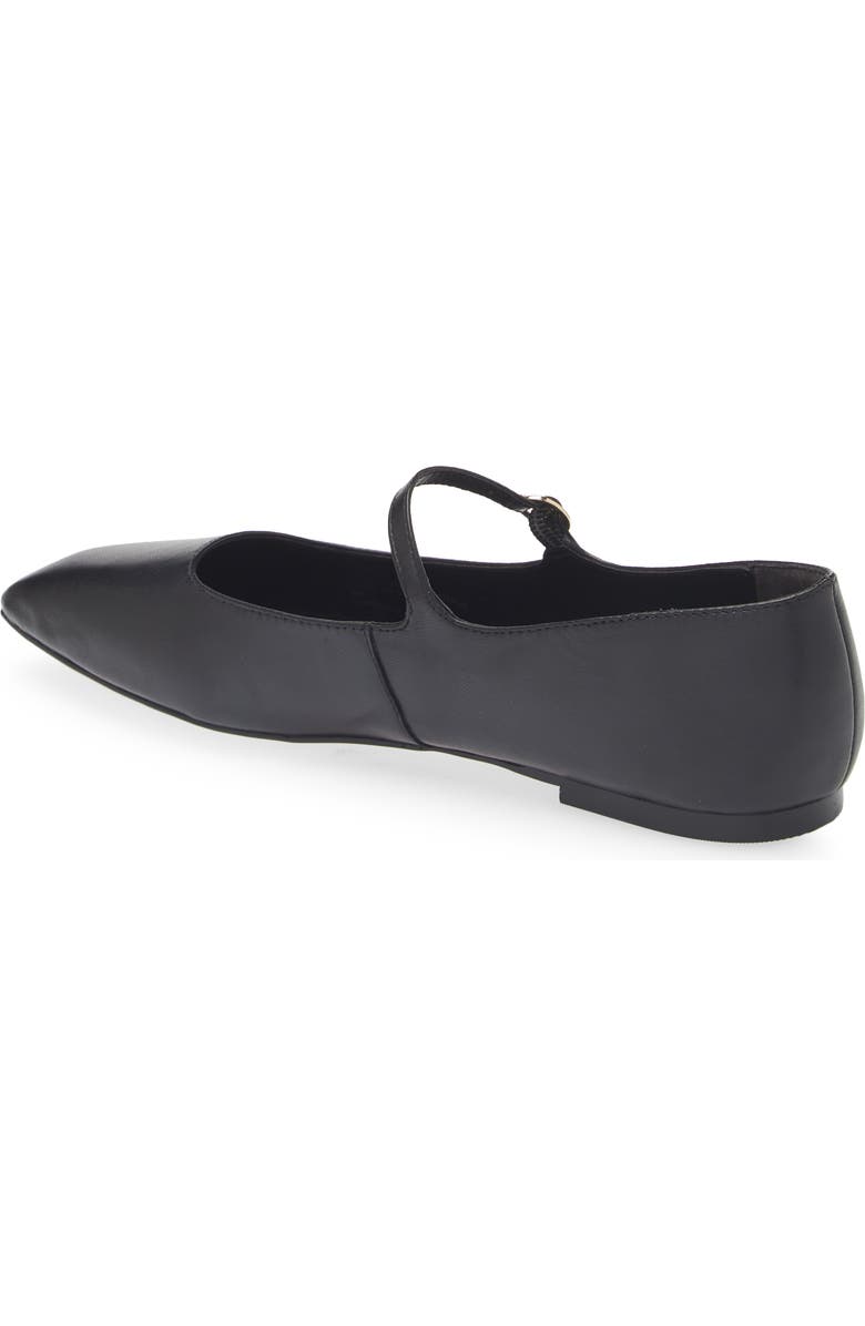 Nordstrom Mary Jane Flat, Alternate, color, Black