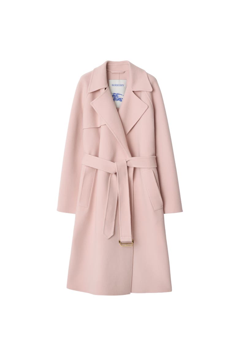 Cashmere Wrap Coat, Alternate, color, Bouquet pink