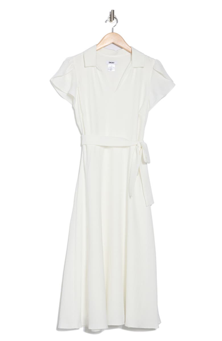 DKNY Midi Shirtdress, Alternate, color,