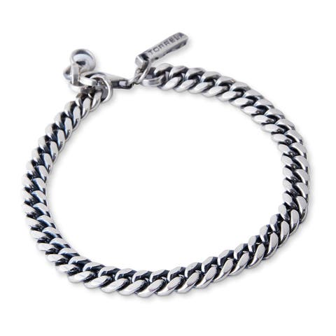Cuban Link Silver Bracelet