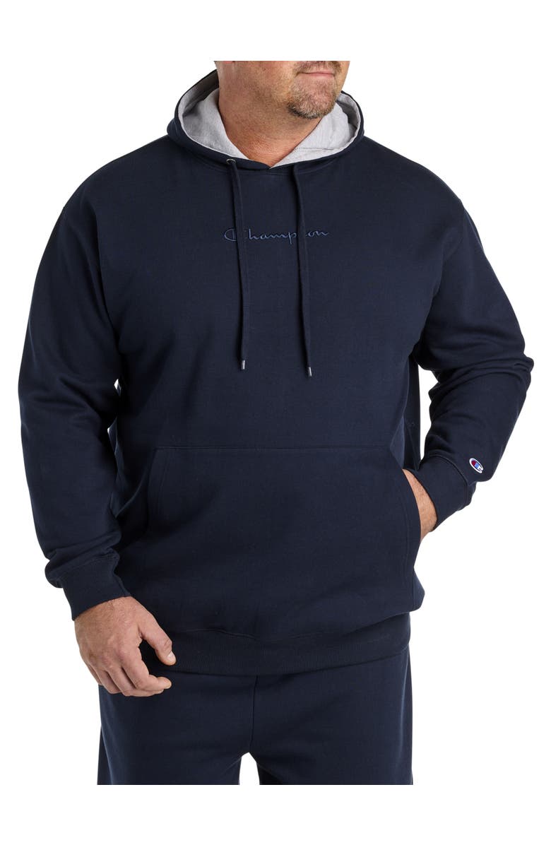 Champion Big & Tall Power Blend Hoodie, Main, color, 