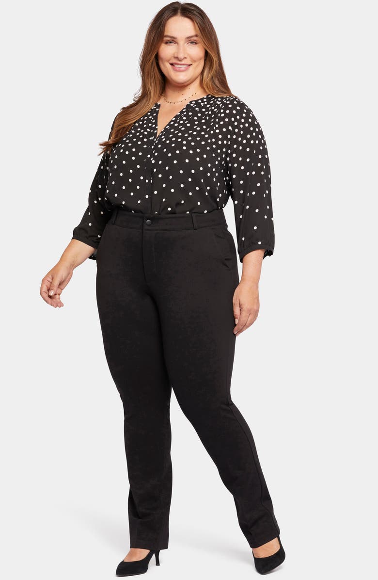 NYDJ Sculpt-Her<sup>™</sup> Classic Trousers, Alternate, color, Black
