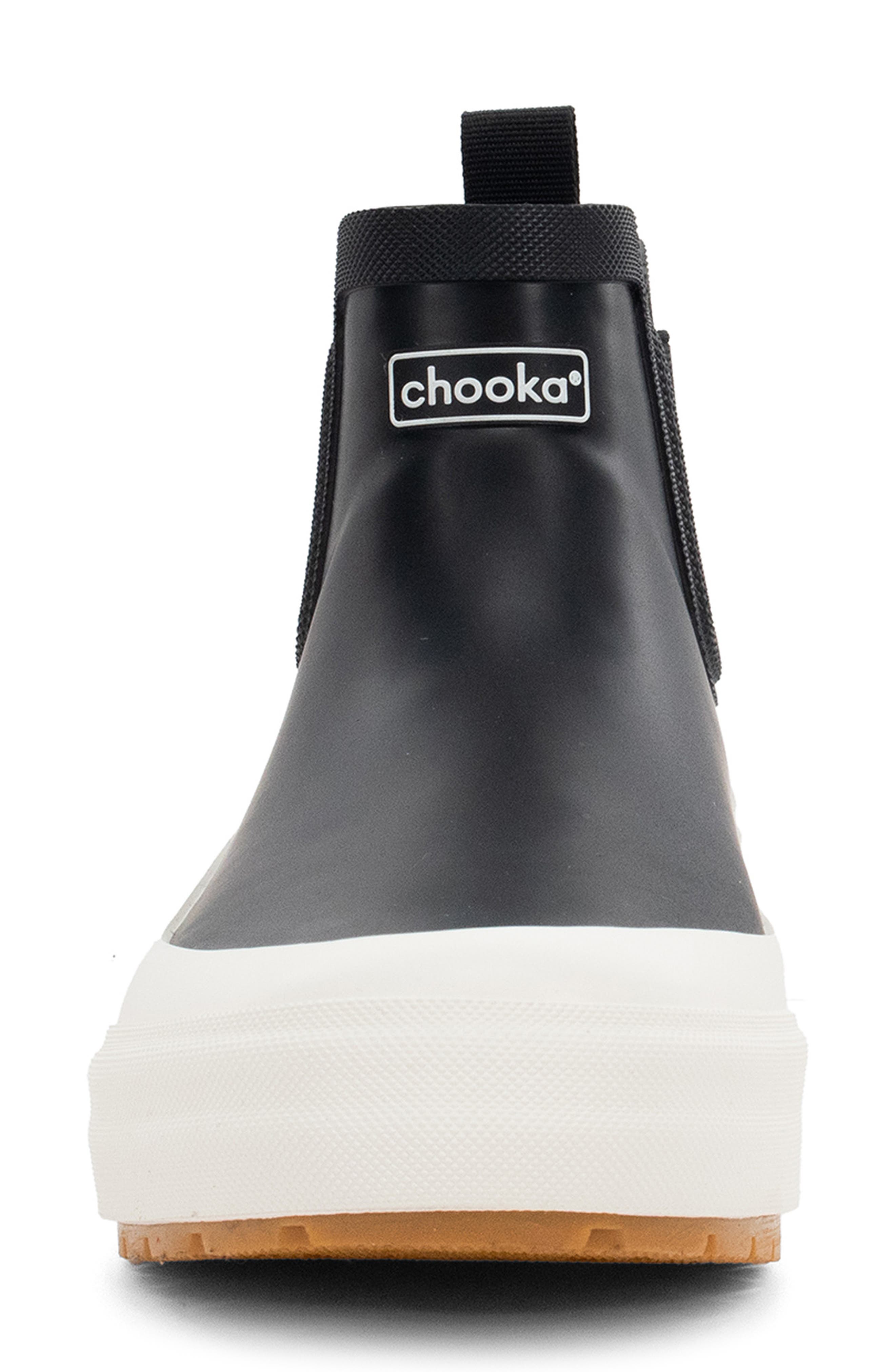 Chooka Marina Waterproof Chelsea Boot, Alternate, color, Black