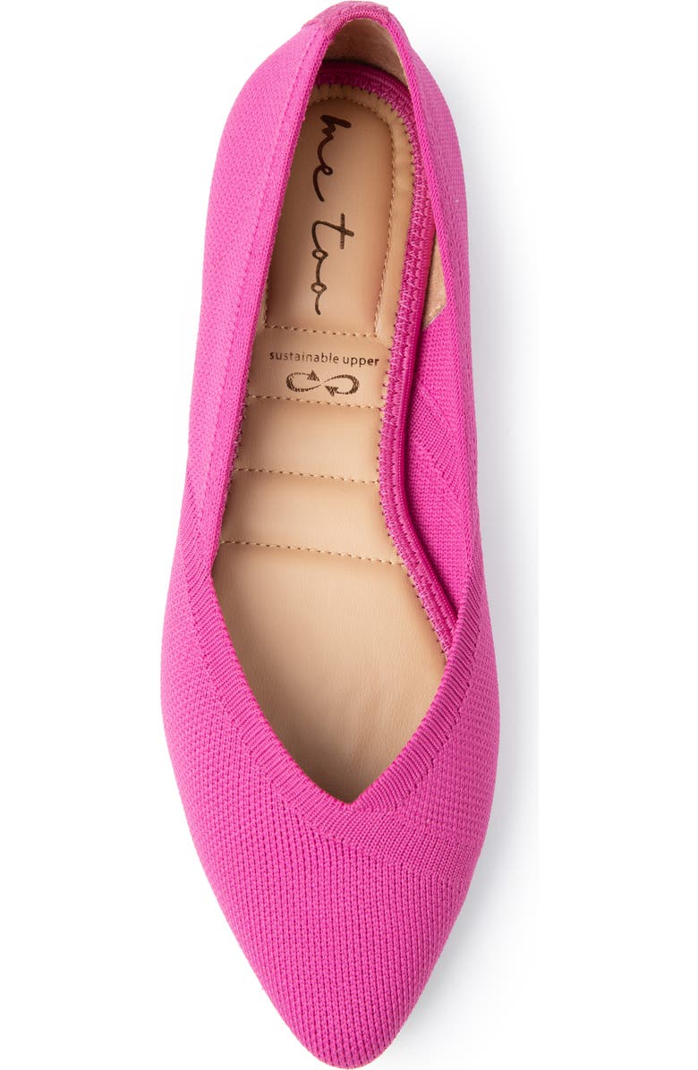 Me Too Aubri Flat, Alternate, color, Peony