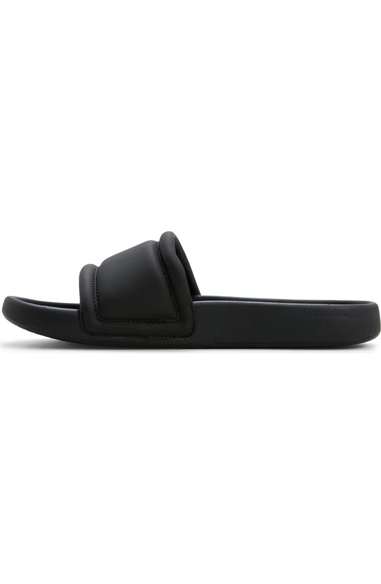 Roxy Beach Slide Sandal, Alternate, color, Black