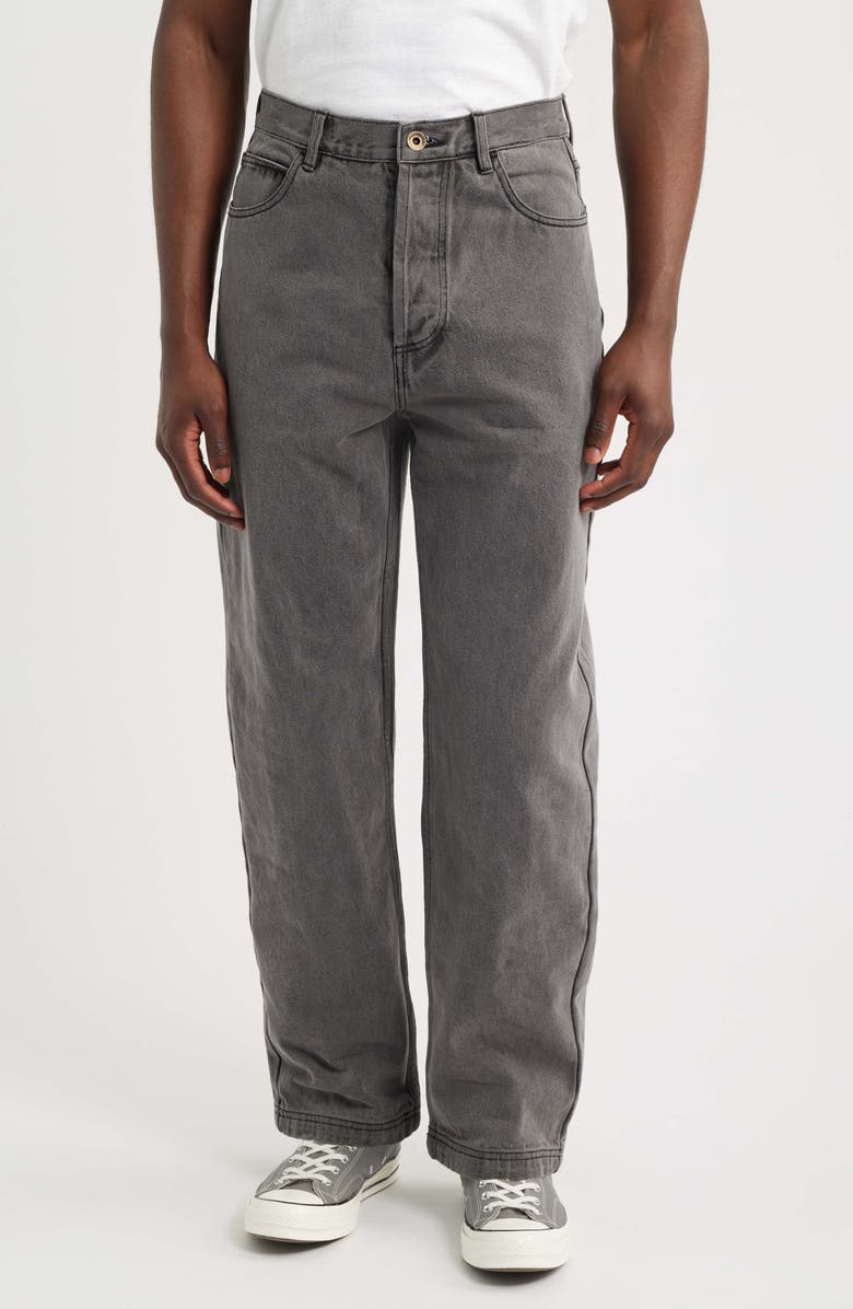 Imperfects 329A Regular Fit Primo Denim Jeans, Main, color, Cement Wash