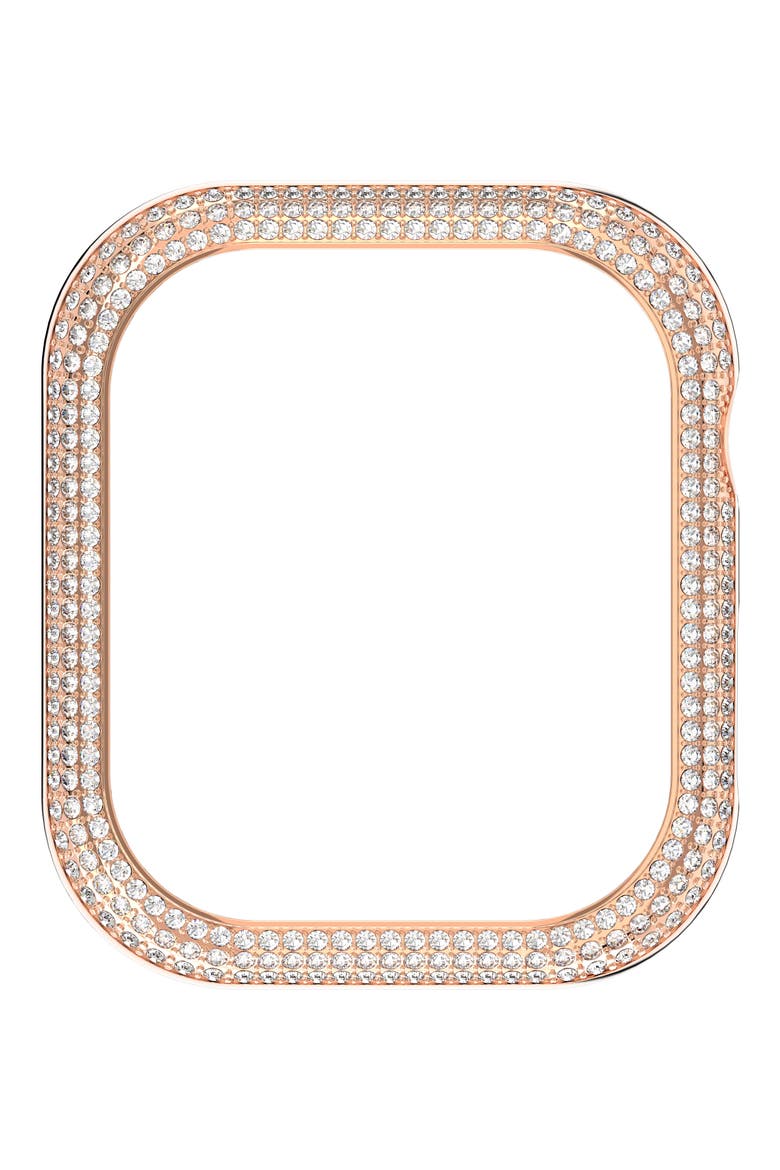 Sparkling Pavé 41mm Apple Watch® Case Attachment, Main, color, ROSE GOLD