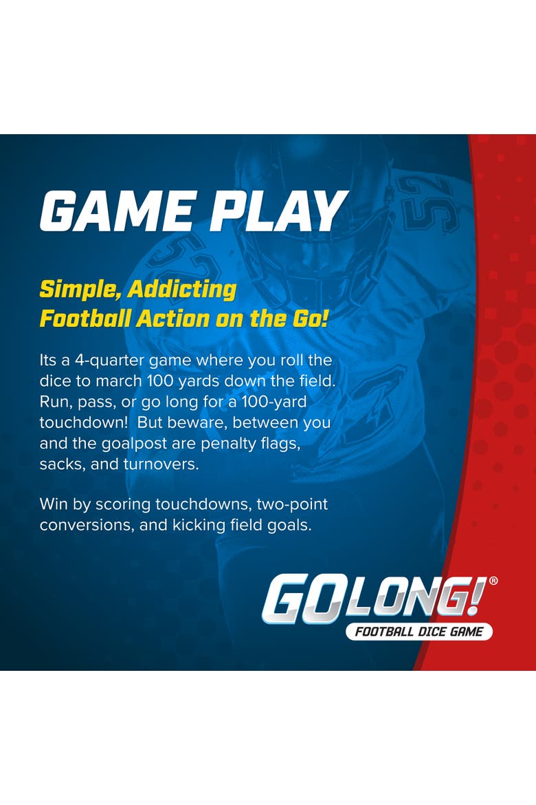 Football Dice Game, Alternate, color, Multicolored