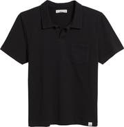 MERZ B SCHWANEN Classic Organic Cotton Jersey Polo with Pocket