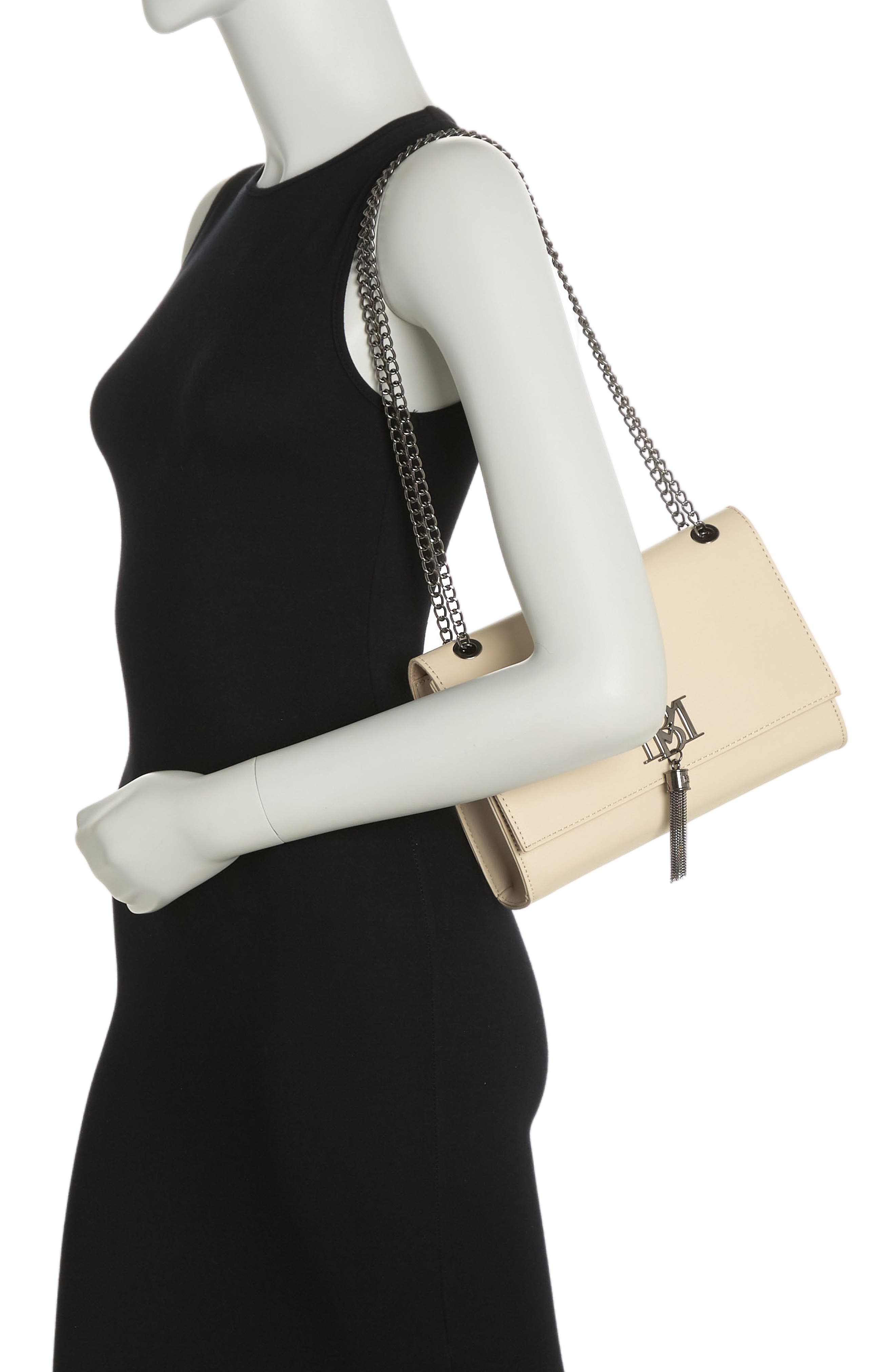 Tassel Crossbody Bag, Alternate, color, BUFF