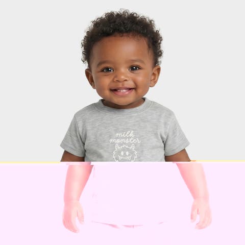Milk Monster Infant Jogger Pant Crew Set