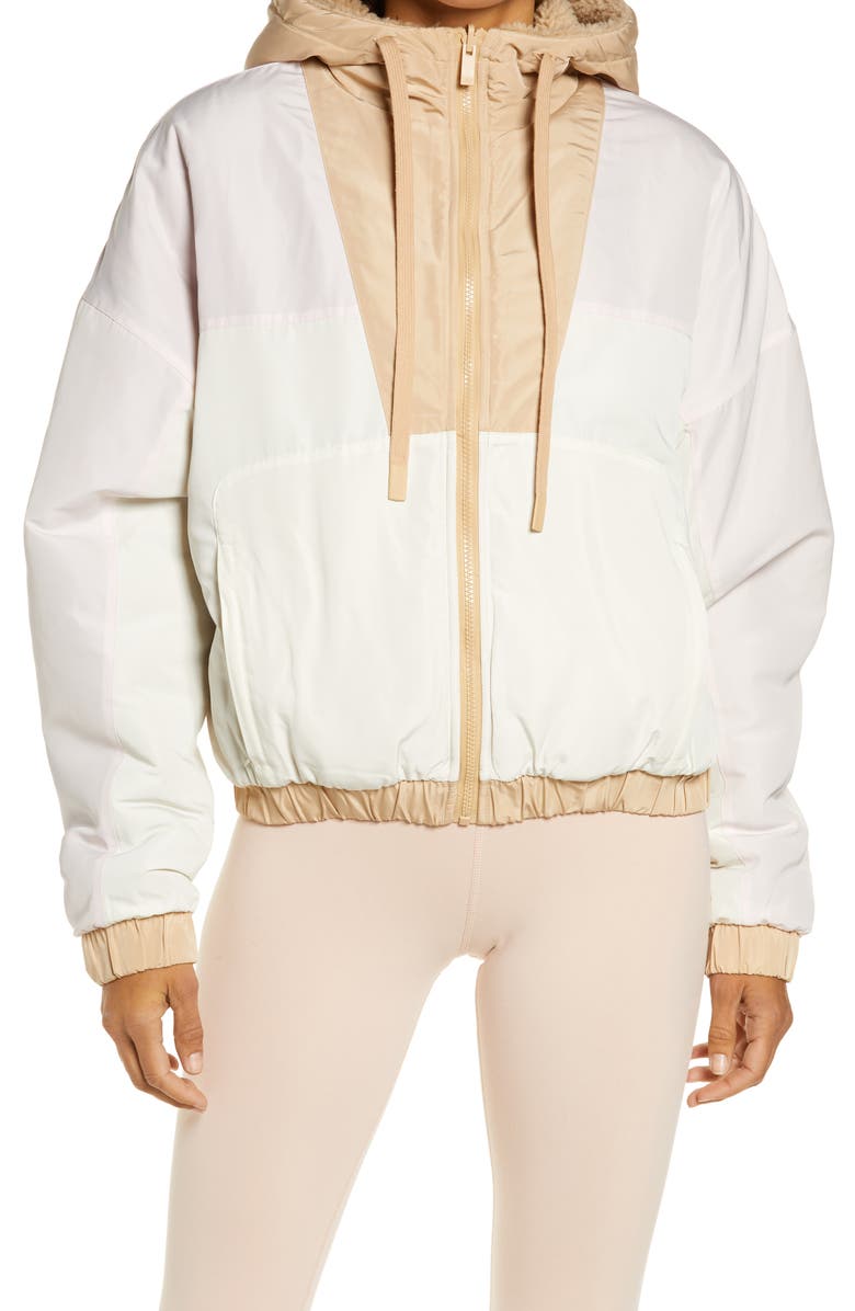 Alo Duality Reversible Faux Shearling Jacket, Alternate, color, 