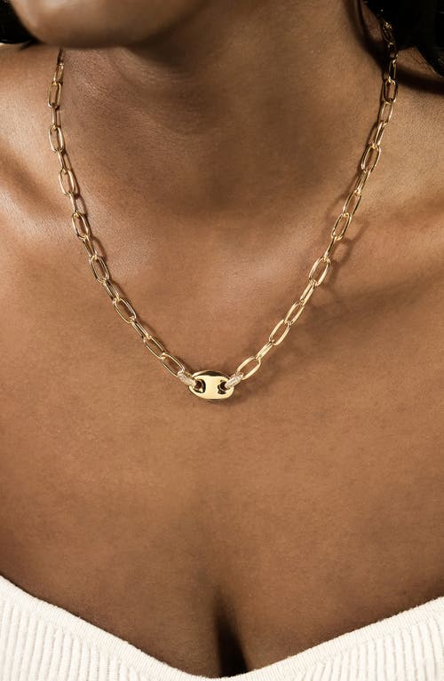 Sterling Forever Bliss Anchor Chain Necklace
