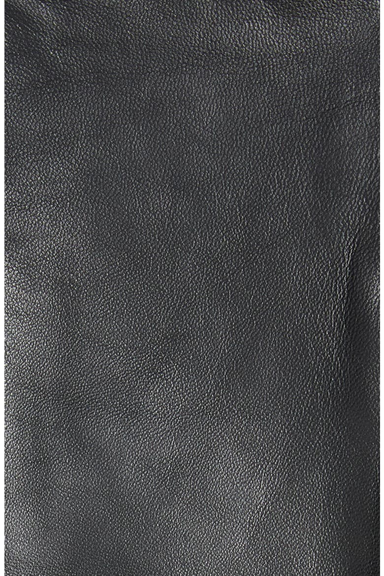 Florence Tech Lambskin Leather Opera Gloves, Alternate, color, BLACK