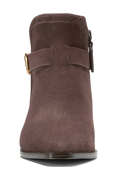 Cole Haan Norella Buckle Bootie In Brown