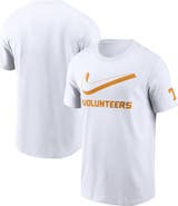 Nike Men's Nike White Tennessee Volunteers Primetime 2-Hit Swoosh T-Shirt