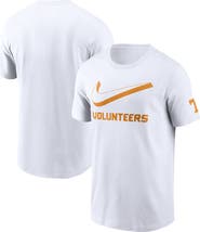 Nike Men's Nike White Tennessee Volunteers Primetime 2-Hit Swoosh T-Shirt
