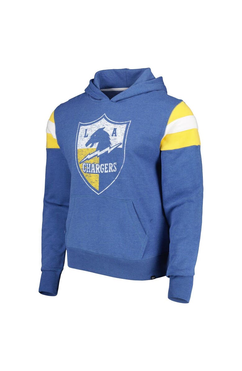 '47 Men's '47 Royal Los Angeles Chargers Legacy Premier Nico Pullover Hoodie, Alternate, color, Royal
