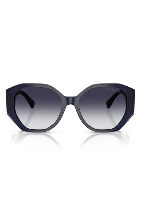 54mm Juliette Gradient Butterfly Sunglasses