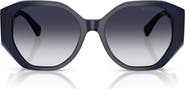 Ralph Lauren 54mm Juliette Gradient Butterfly Sunglasses