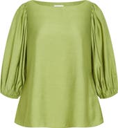 City Chic Immy Puff Sleeve Top