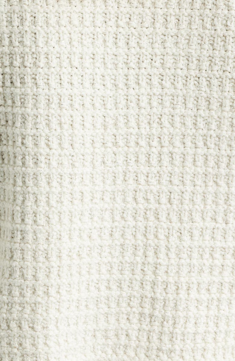 MARGARET O'LEARY Gabrielle Metallic Jacket, Alternate, color, Ivory