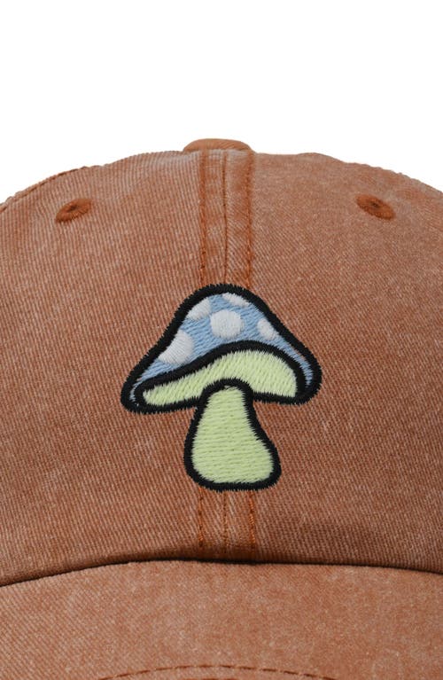 Dalix Mushroom Hat In Washed Orange