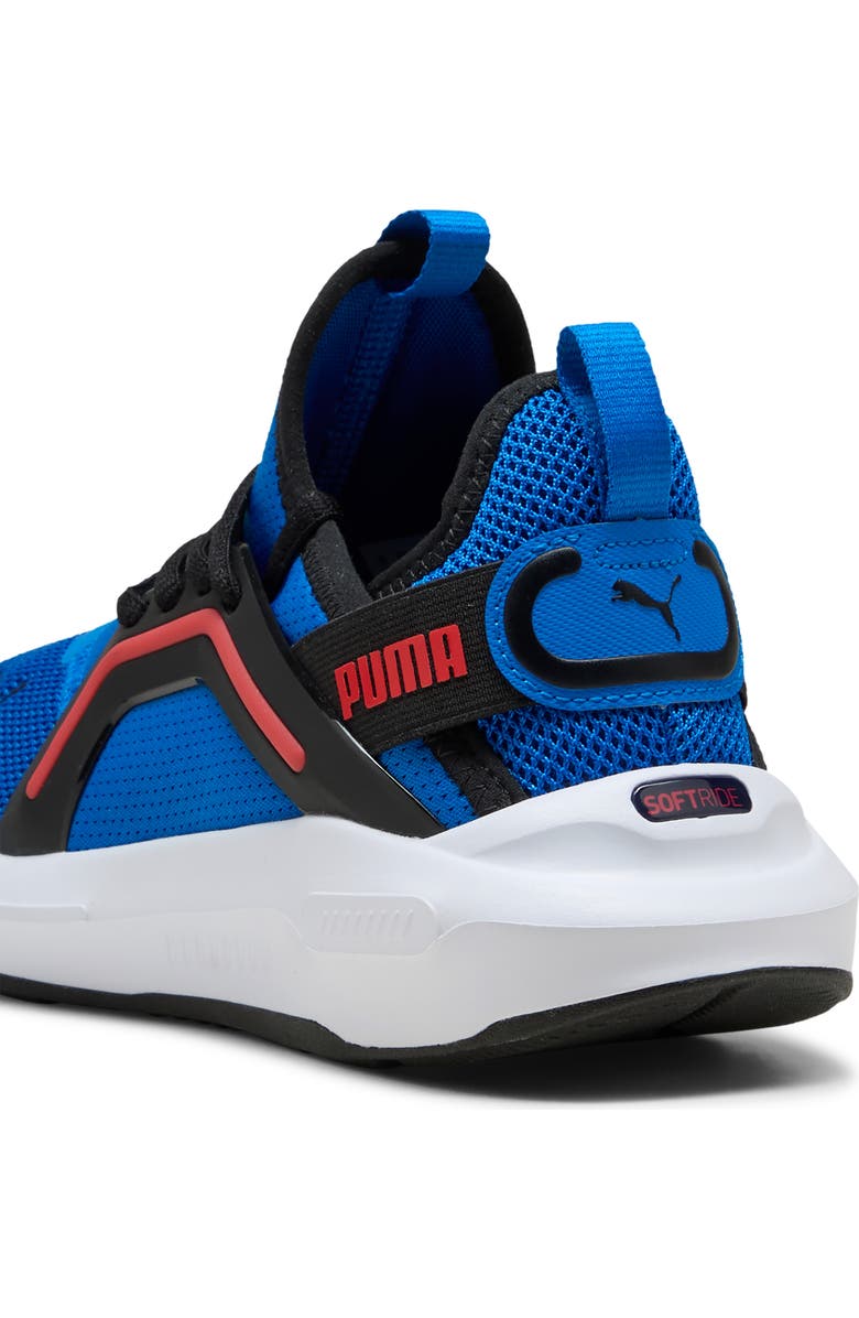 PUMA Kids' Softride Enzo 5 Sneaker, Alternate, color, Puma Team Royal/ Black/ Red