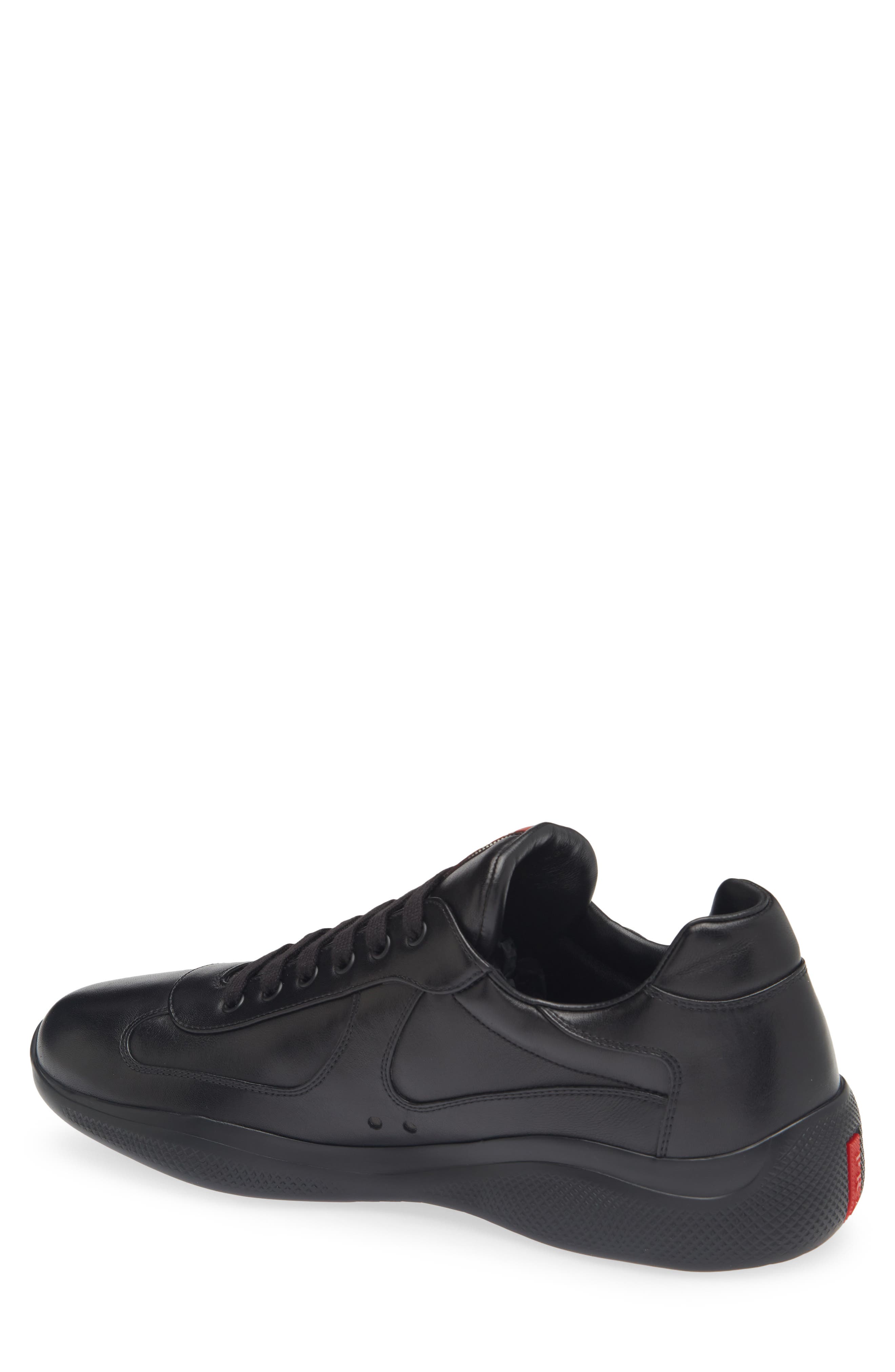 Prada America's Cup Sneaker, Alternate, color, Nero
