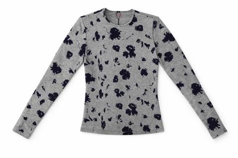 Long Sleeve Round Neck Cotton Tee