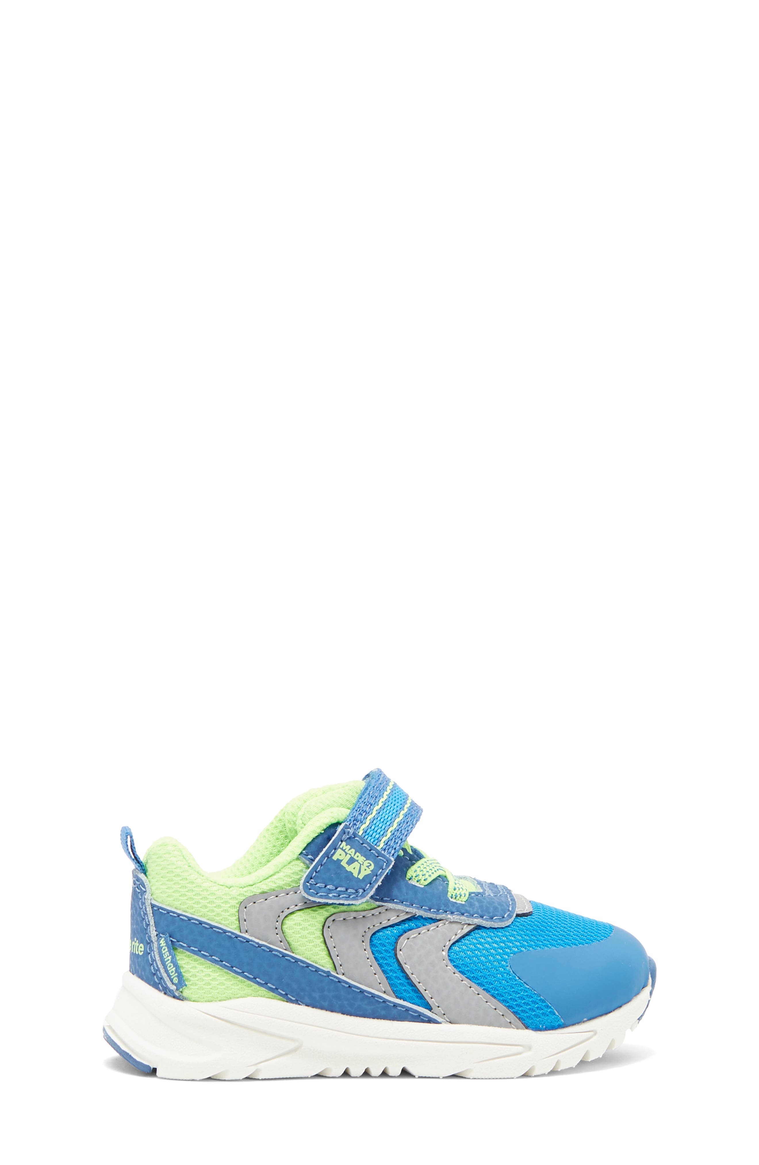 Stride Rite Kids' Made 2 Play Bolt Sneaker, Alternate, color, 