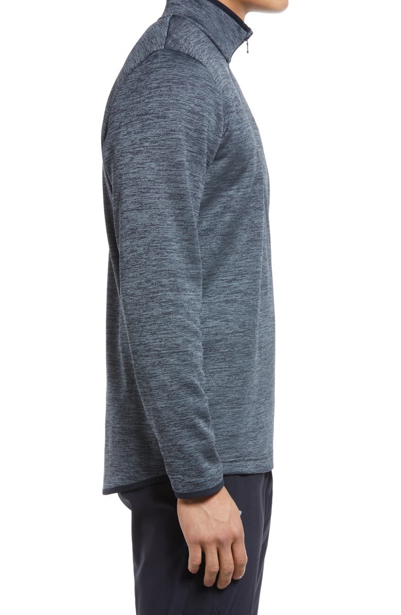 Under Armour Fleece Half Zip Long Sleeve Pullover, Alternate, color, 