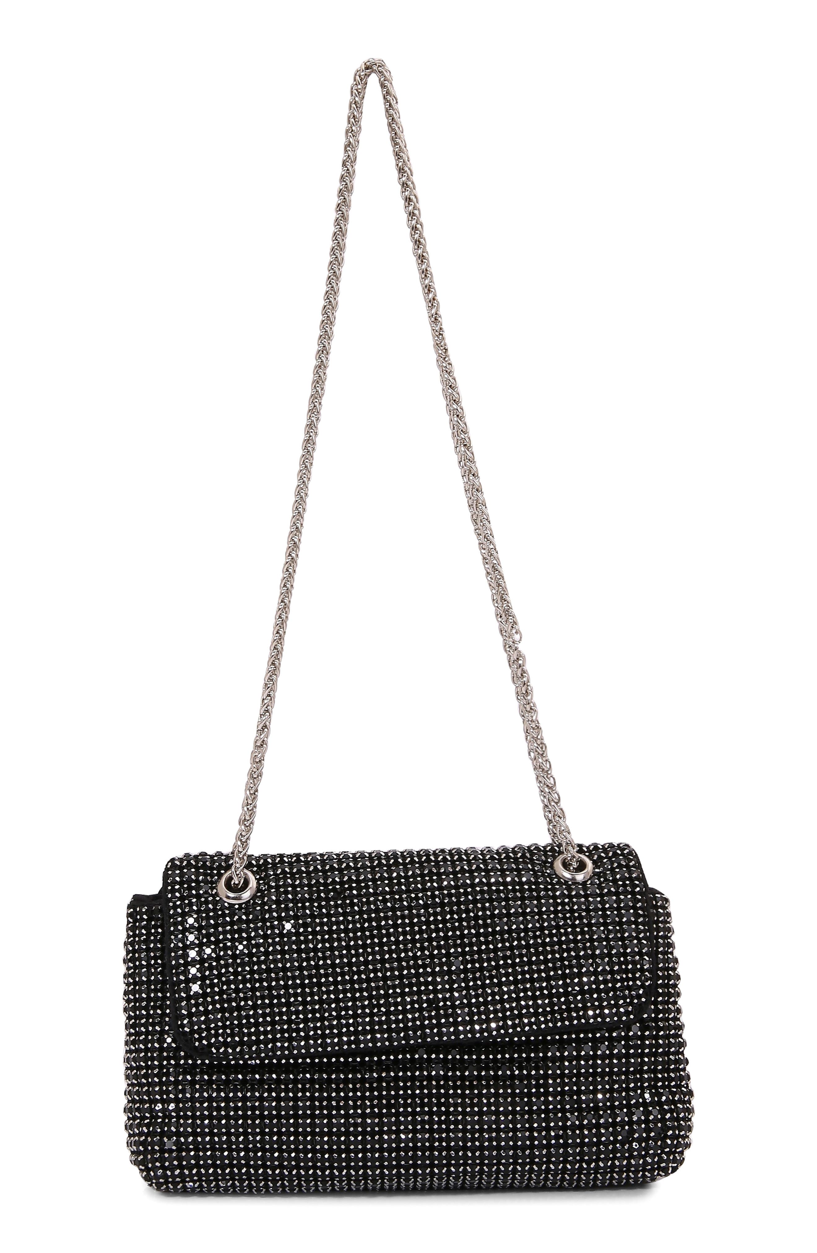 BERNESS Rhinestone Crossbody Bag