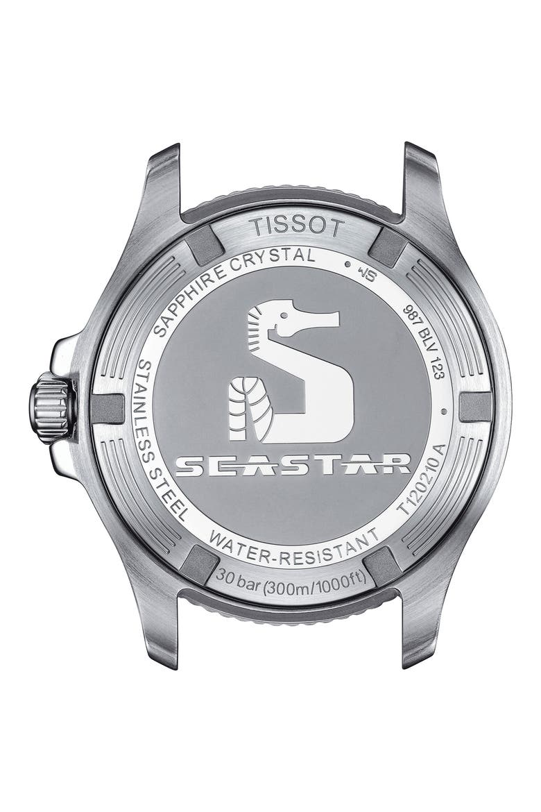 Seastar 1000 Bracelet Watch, 36mm, Alternate, color, SILVER GREY