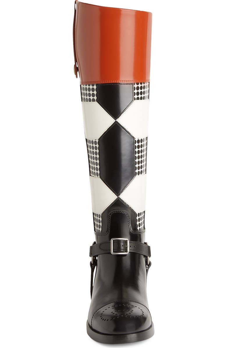 Gucci Zelda Horsebit Harness Boot, Alternate, color,