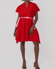 Haveli Amma Poplin Ribbon Dress