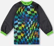 Deux par Deux Checkered Durable Protective School Apron