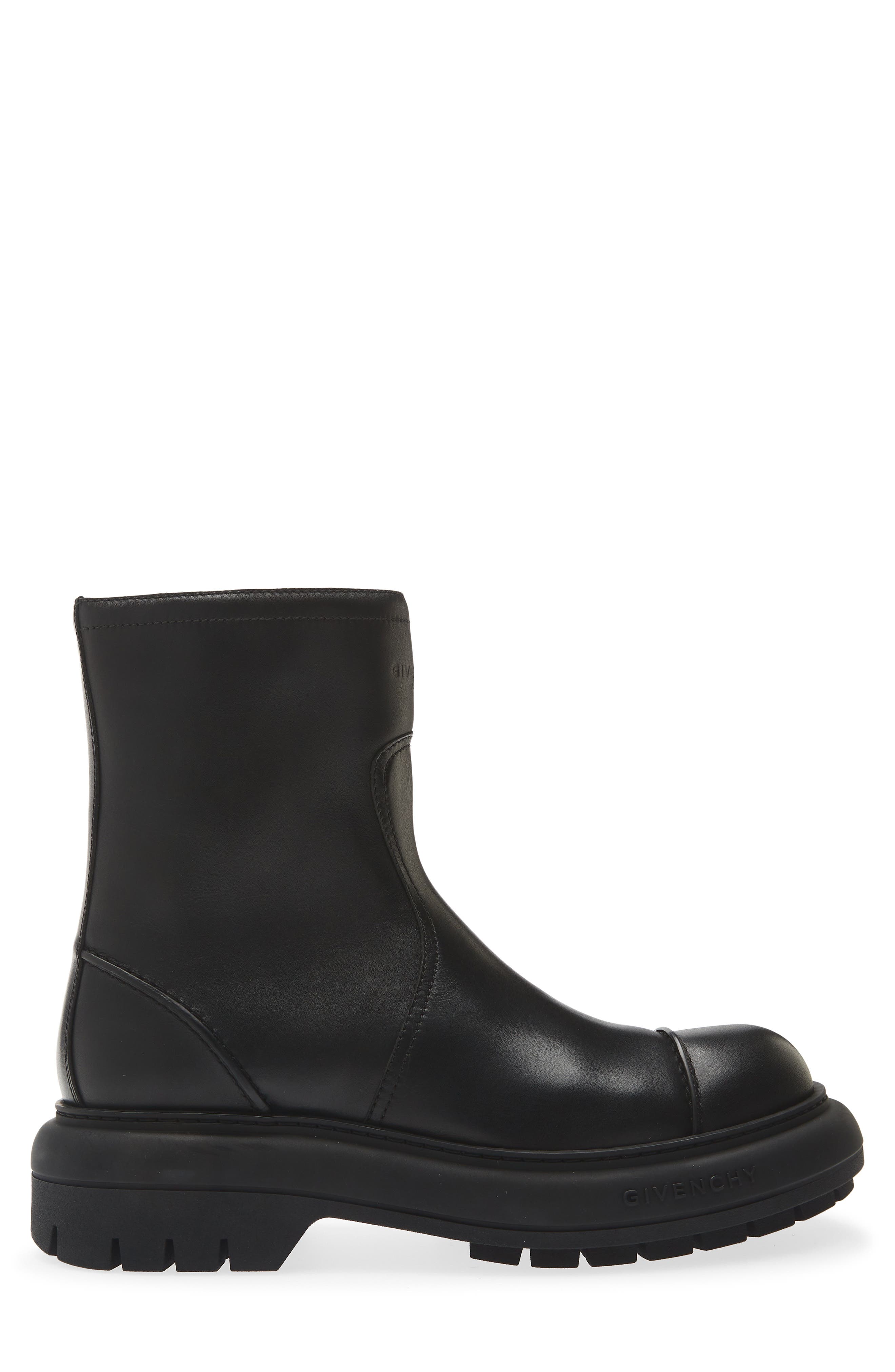 Cargo Biker Boot, Alternate, color, BLACK
