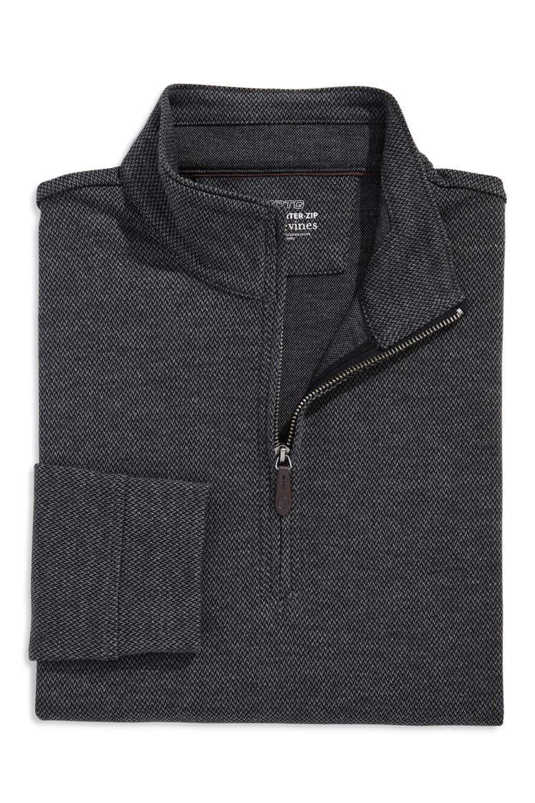 Elevated Quarter Zip Pullover, Alternate, color, GRAY HARBOR