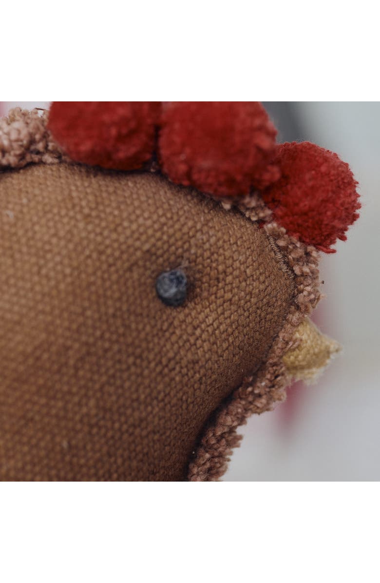 Lorena Canals Basket Chicken Toffee, Alternate, color, Toffee, Red, Dark Grey, Honey