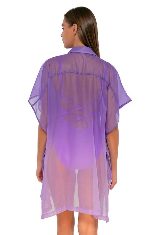 SUNSETS SUNSETS SHORE THING COVER-UP TUNIC
