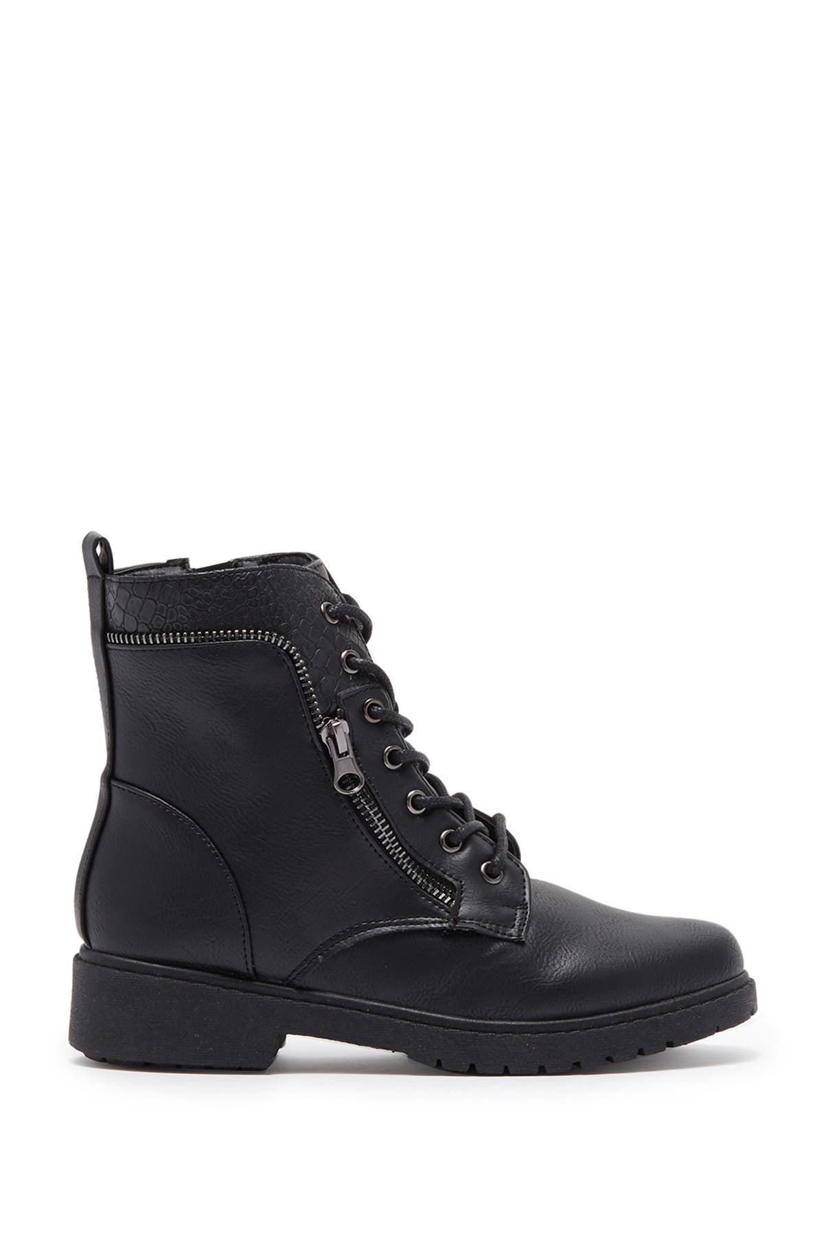 WANTED FOOTWEAR Mission Lace-Up Combat Boot, Alternate, color, 