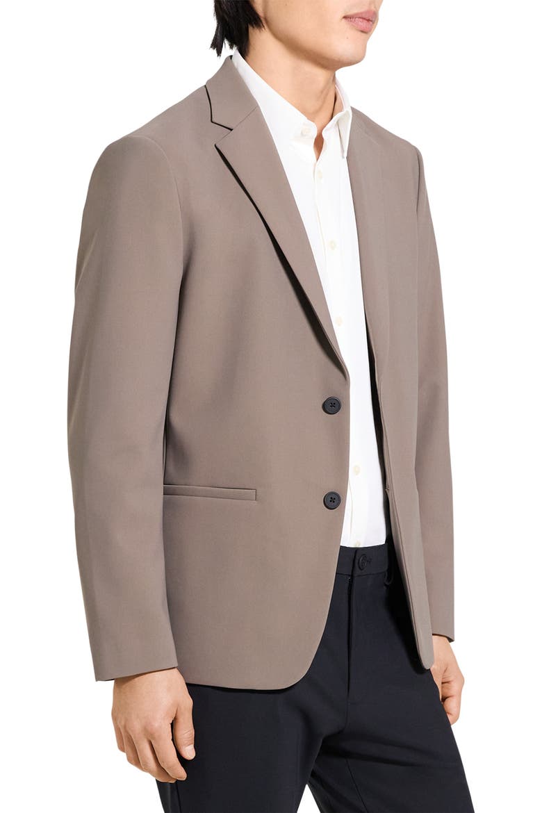 Clinton Precision Ponte Knit Blazer, Alternate, color, MOREL - 2MY