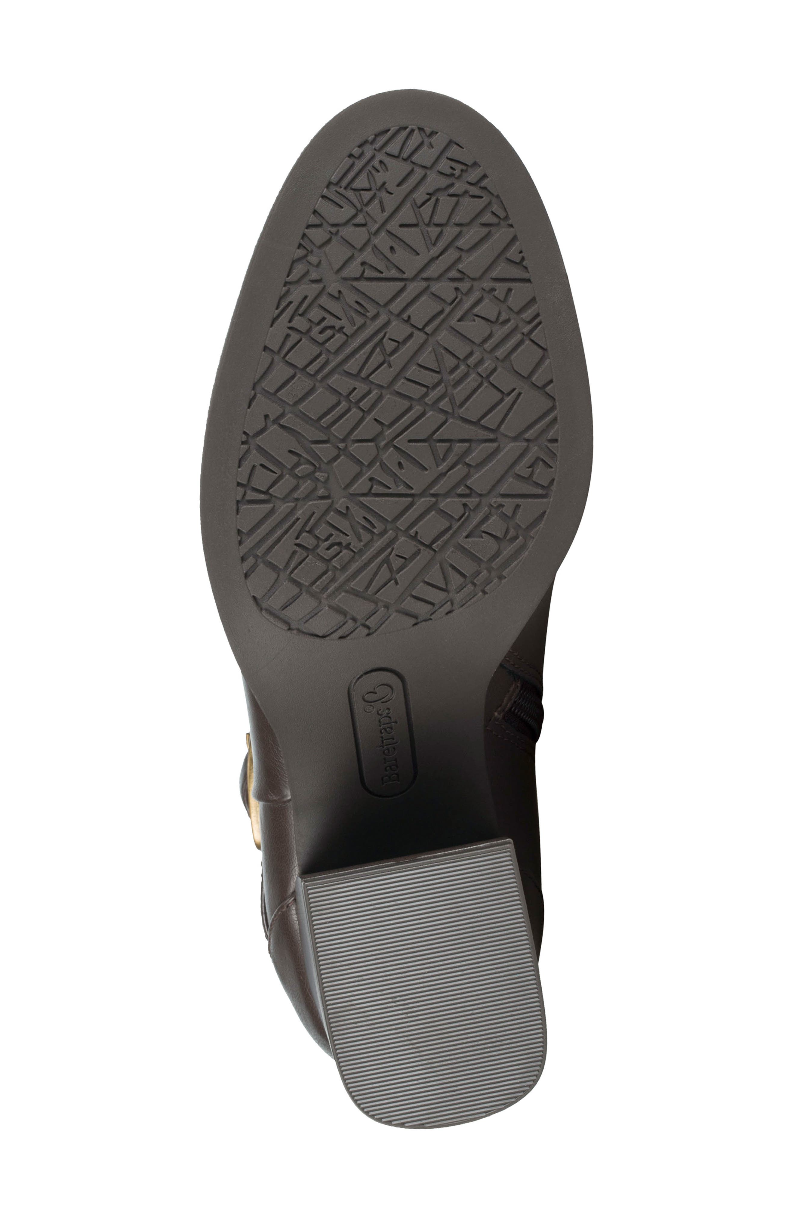 Dorma Block Heel Boot, Alternate, color, DARK BROWN