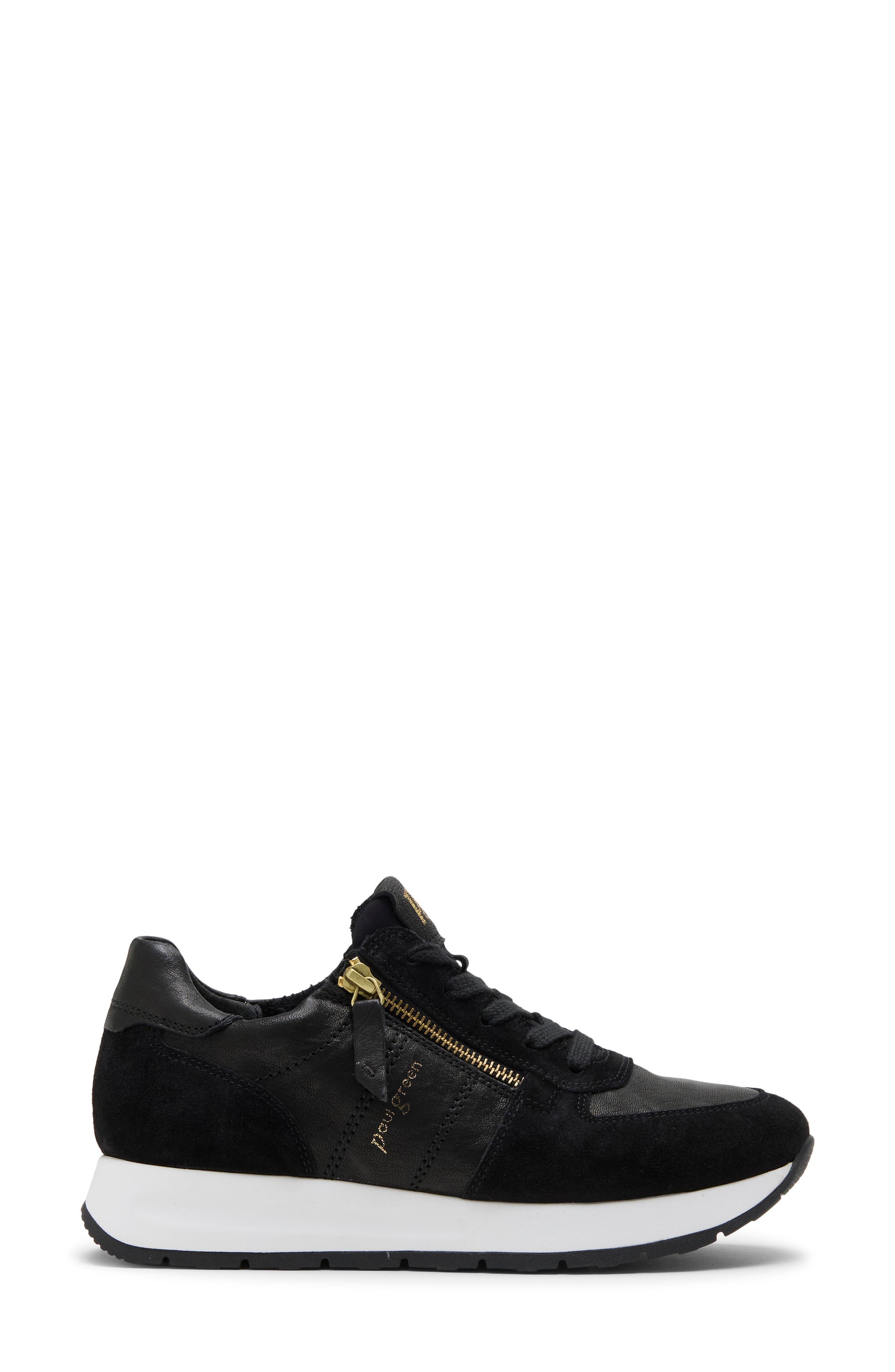 Davis Platform Sneaker, Alternate, color, BLACK COMBO